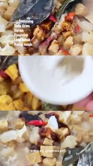 Foto langkah ke 3 dari resep Oseng kikil tempe.