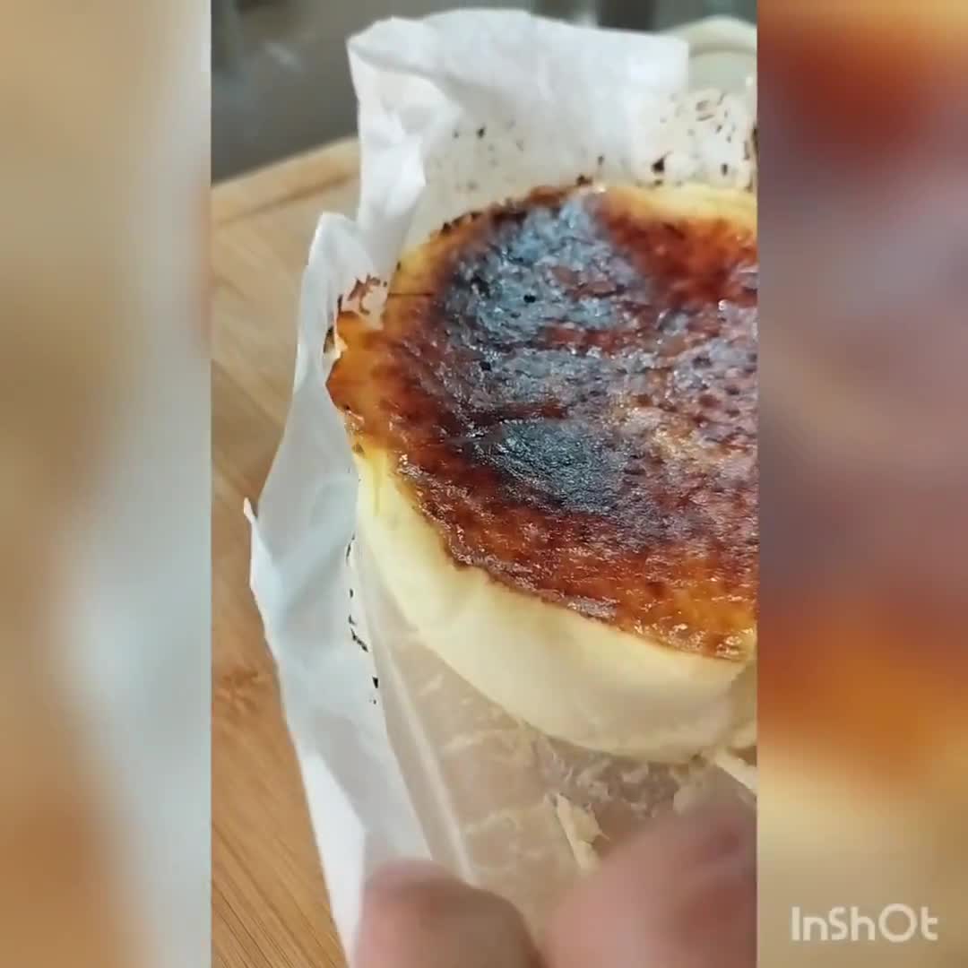 Foto del paso 5 de la receta: Tarta de queso cremoso con mermelada de arándanos en airfryer