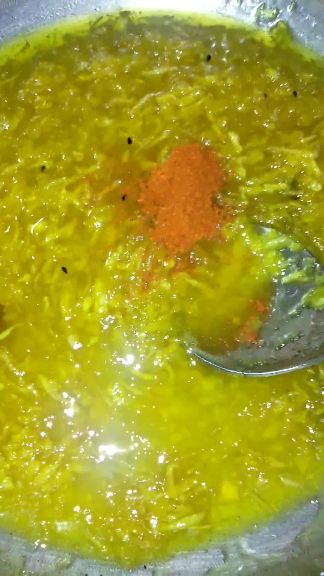 A picture of step 10 of Instant mango chunda (sweet mango pickle).