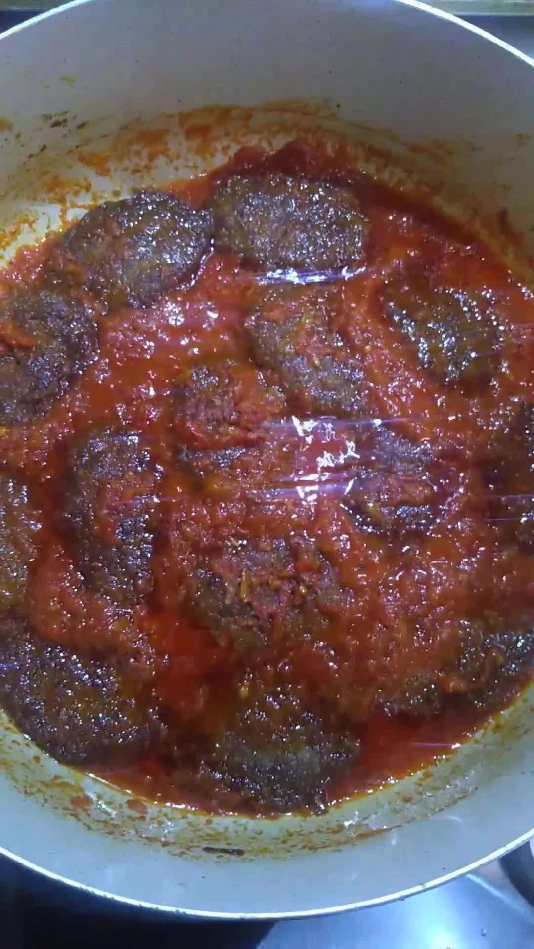 عکس مرحله 3 از دستور شامی وکته با سس گوجه 🍅🥘
