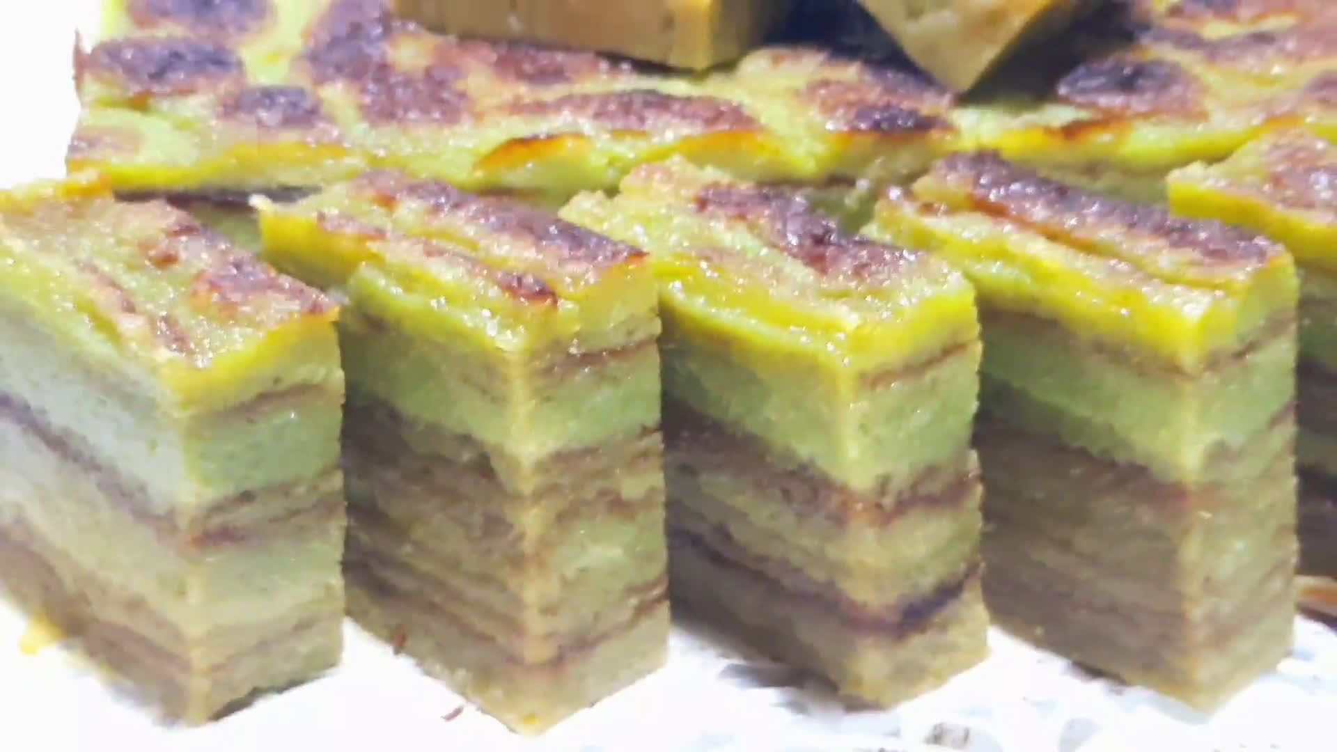 Foto langkah ke 7 dari resep LAPIS KOJO PREMIUM / KUE LAPIS KHAS PALEMBANG.
