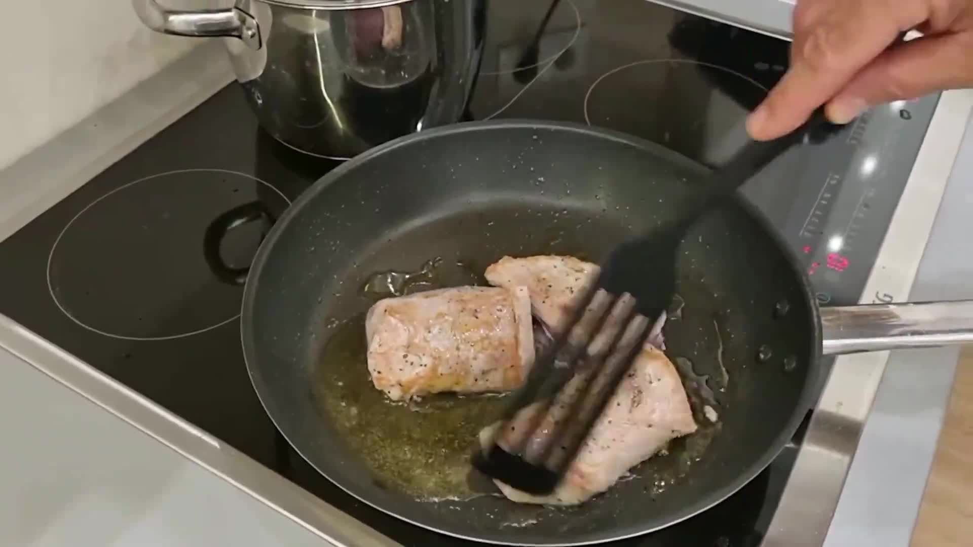 Sertésszűz szilvachutneyval recept fázis 7 fotója