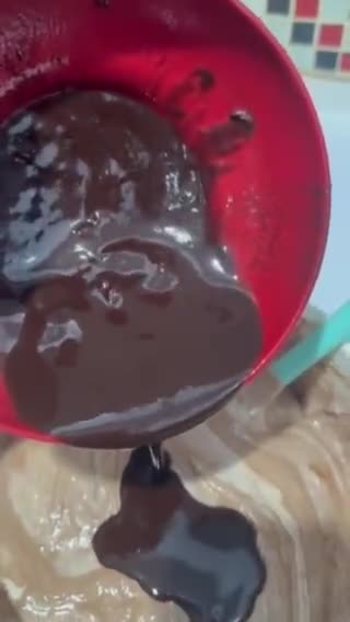 Foto langkah ke 5 dari resep Banana Brownies Gluten Free.
