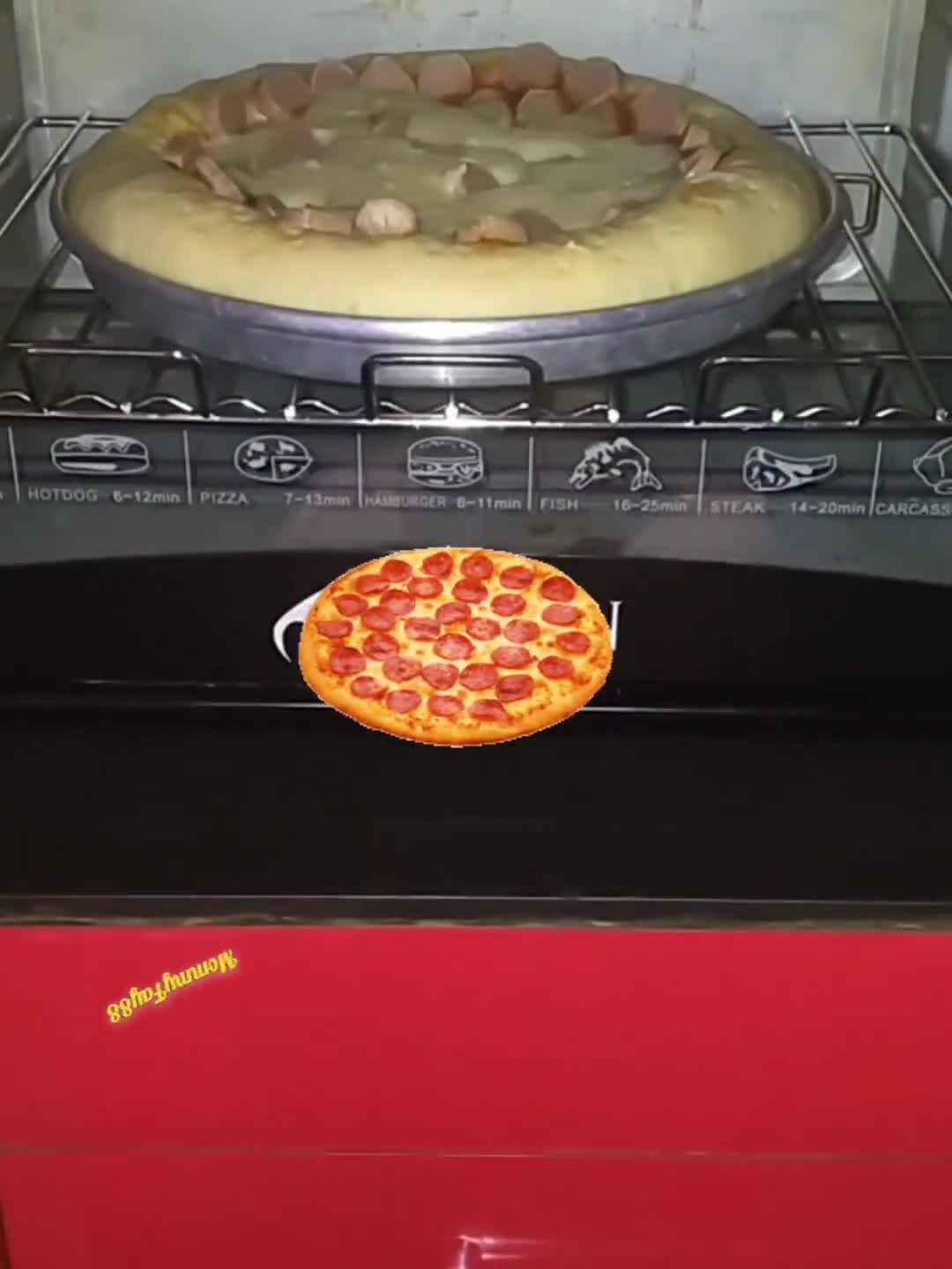 Foto langkah ke 3 dari resep Pizza Sederhana.