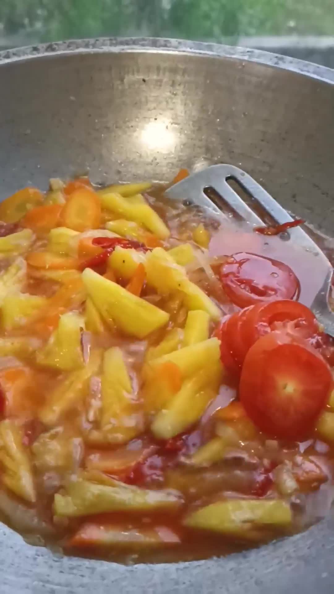 Foto langkah ke 7 dari resep Koloke- Ayam goreng saus Nanas.