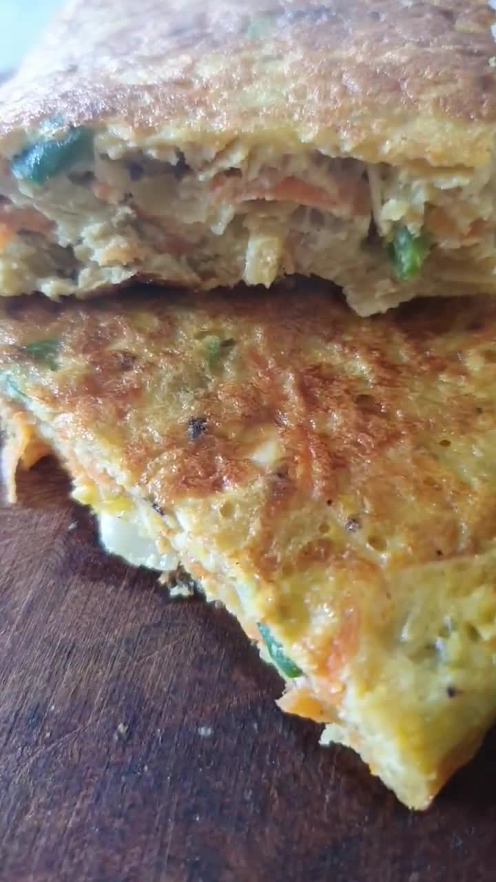 Foto del paso 3 de la receta: 🍠🥕🍽 Tortilla de batata, zapallito verde y zanahoria 🍠🥕 🍽