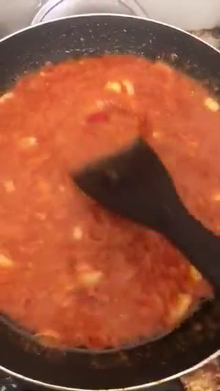 Foto langkah ke 4 dari resep Udang Saus Padang Pedas Manis.