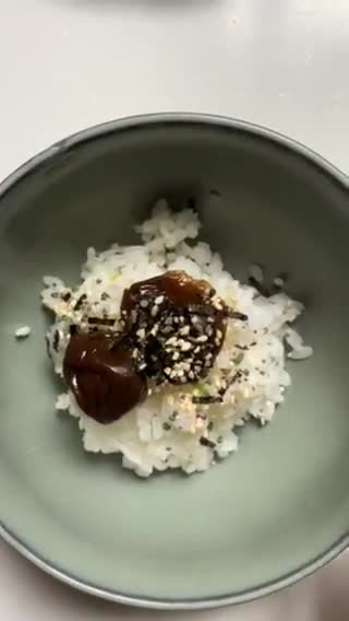 梅子茶泡飯｜快速午餐的食譜步驟3照片