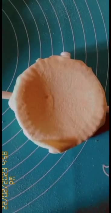 A picture of step 5 of My style of dumplings or momos.