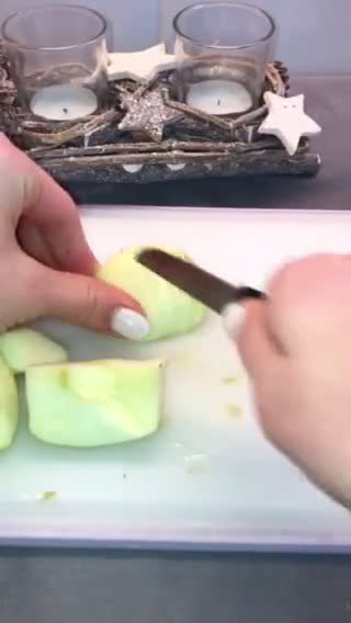 Фото кроку 2 до Штрудель с яблоками и мороженым 🍧.