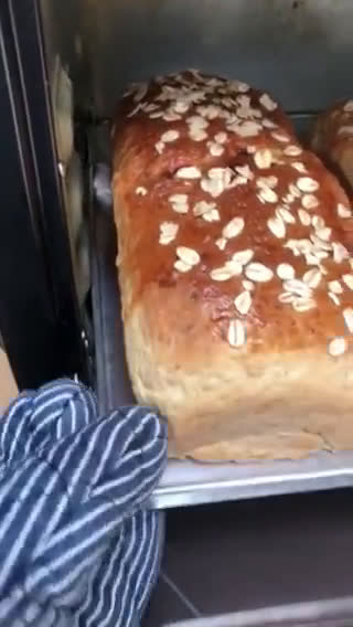 Foto langkah ke 6 dari resep OAT HONEY Loaf Bread ❤️❤️‍🔥❤️.