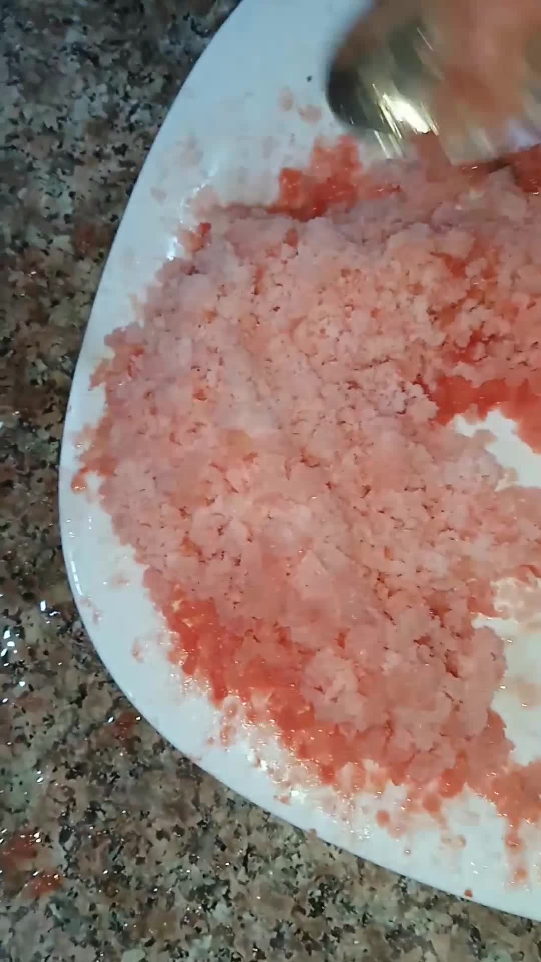 Une image de l'étape 2 de Granité de pastèque 🍉.