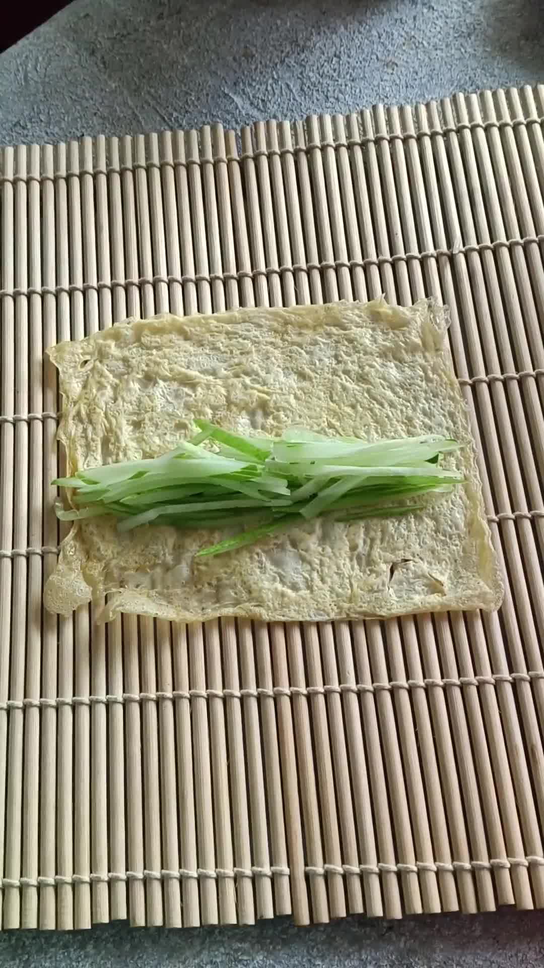 Foto langkah ke 4 dari resep Gimbab with Cheese.