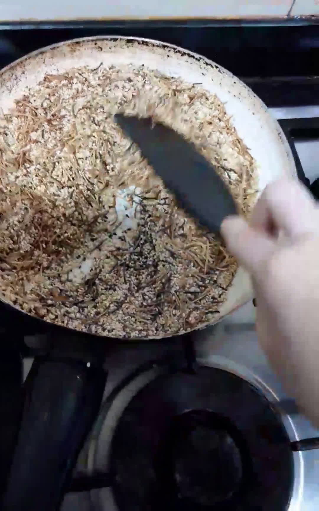 Foto del paso 3 de la receta: Sésamo y fideitos tostados