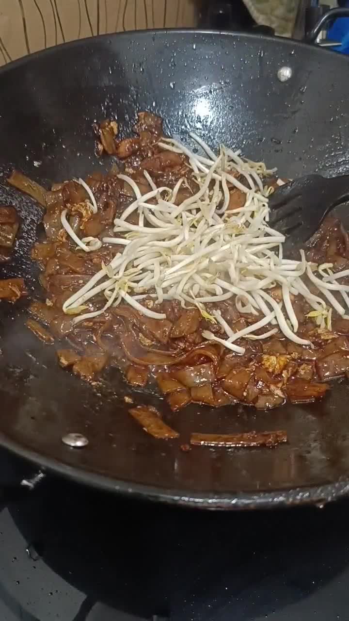 Gambar langkah 3 resipi Kuey Teow Gorwng Chinise Style.