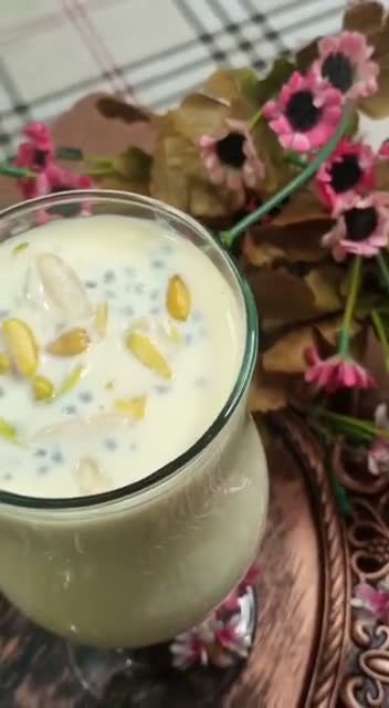 A picture of step 7 of Kesar Badam ka Sarbat.