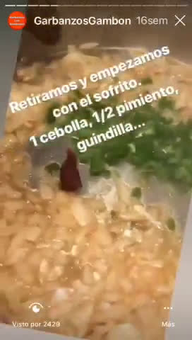 Foto del paso 2 de la receta: Garbanzos con gambones