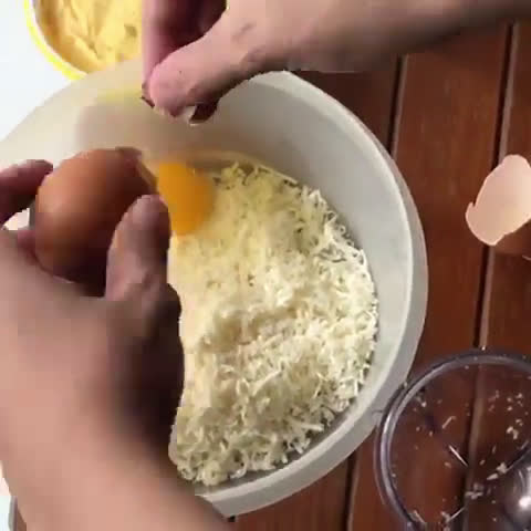Foto langkah ke 1 dari resep [07] Telur Gabus Keju (Tanpa Oven, takaran sdm).