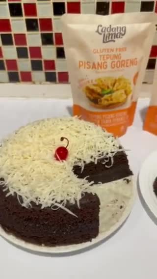 Foto langkah ke 9 dari resep Banana Brownies Gluten Free.
