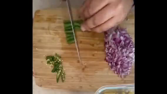 A picture of step 3 of French Beans & Potato (Bhaji).