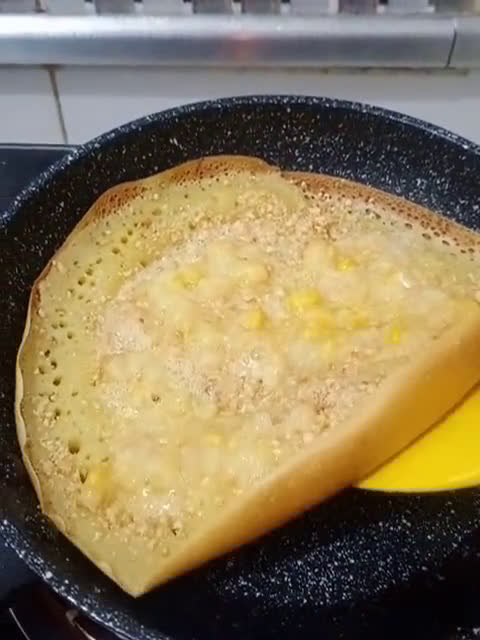 Gambar langkah 3 resipi Terang Bulan.