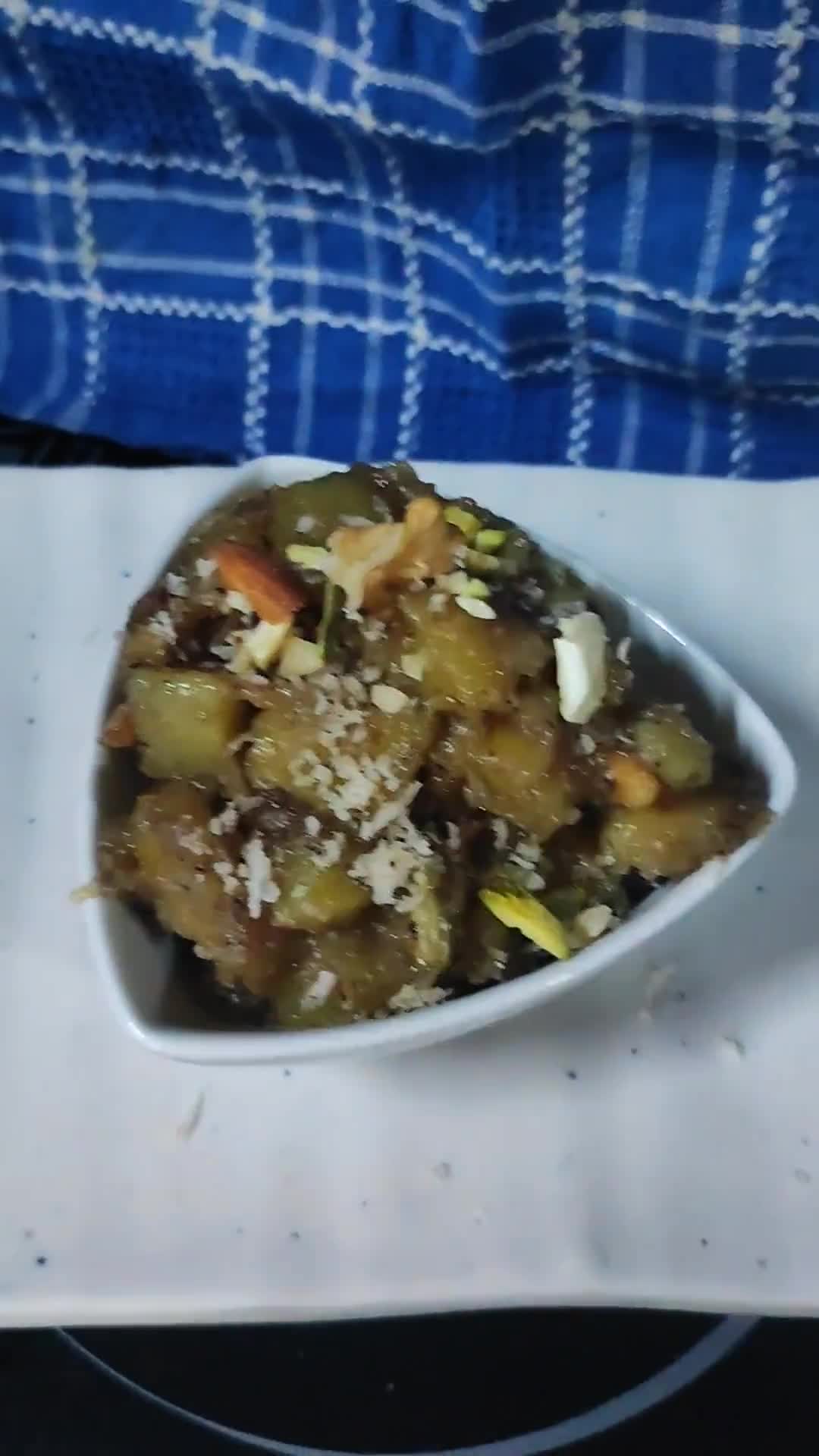 ङ्राईफ्रूटस स्वीट पोटैटो (Dryfruits sweet potato recipe in hindi) रेसिपी चरण 7 फोटो