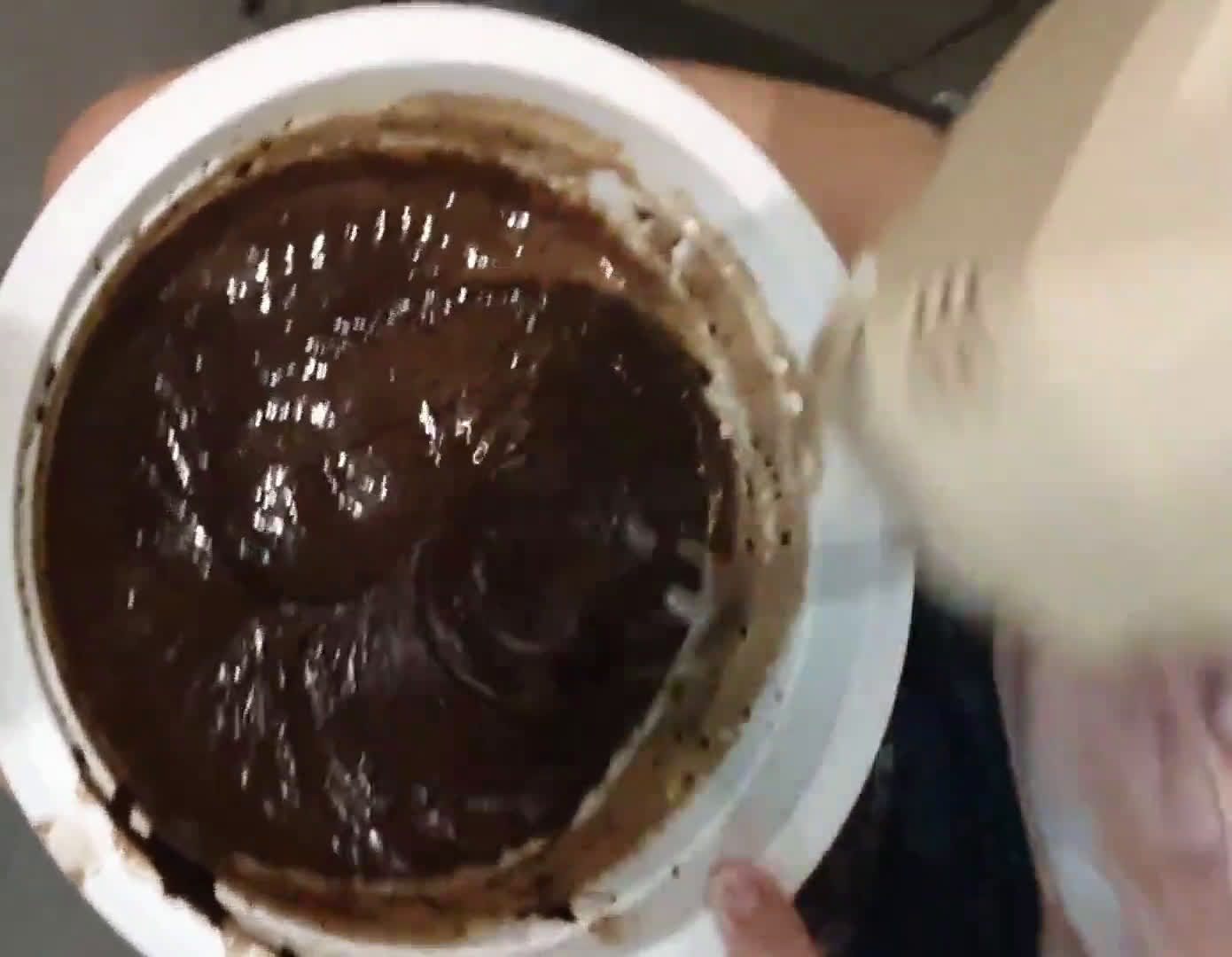 Foto langkah ke 3 dari resep Brownies Coklat Keto.