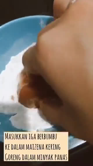 Foto langkah ke 2 dari resep Iga Babi Goreng Tepung.
