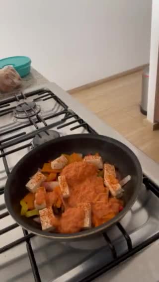 Foto del paso 2 de la receta: Tofu estilo cajún con cereales