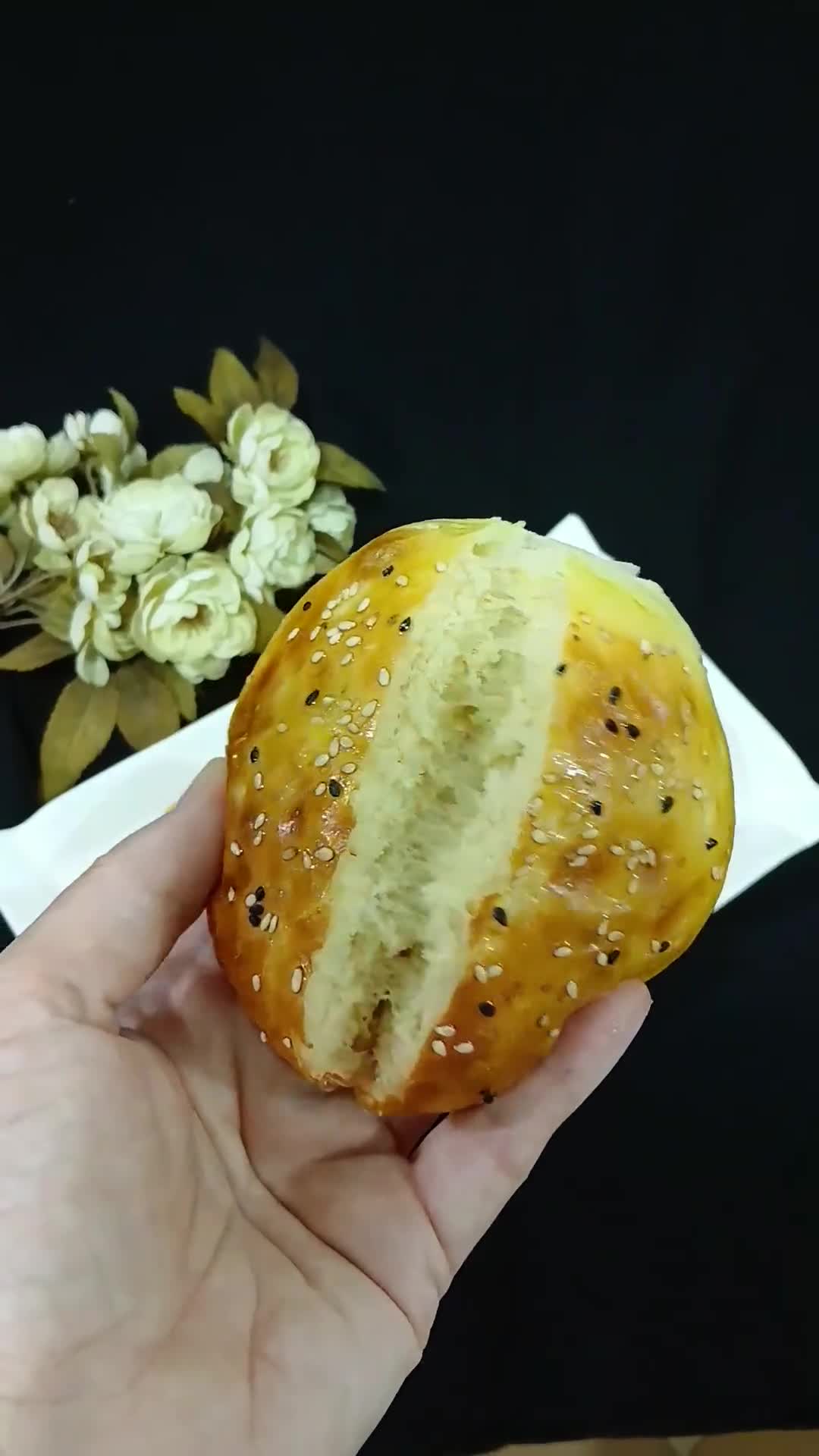 عکس مرحله 5 از دستور نان شیرمال 😋😍