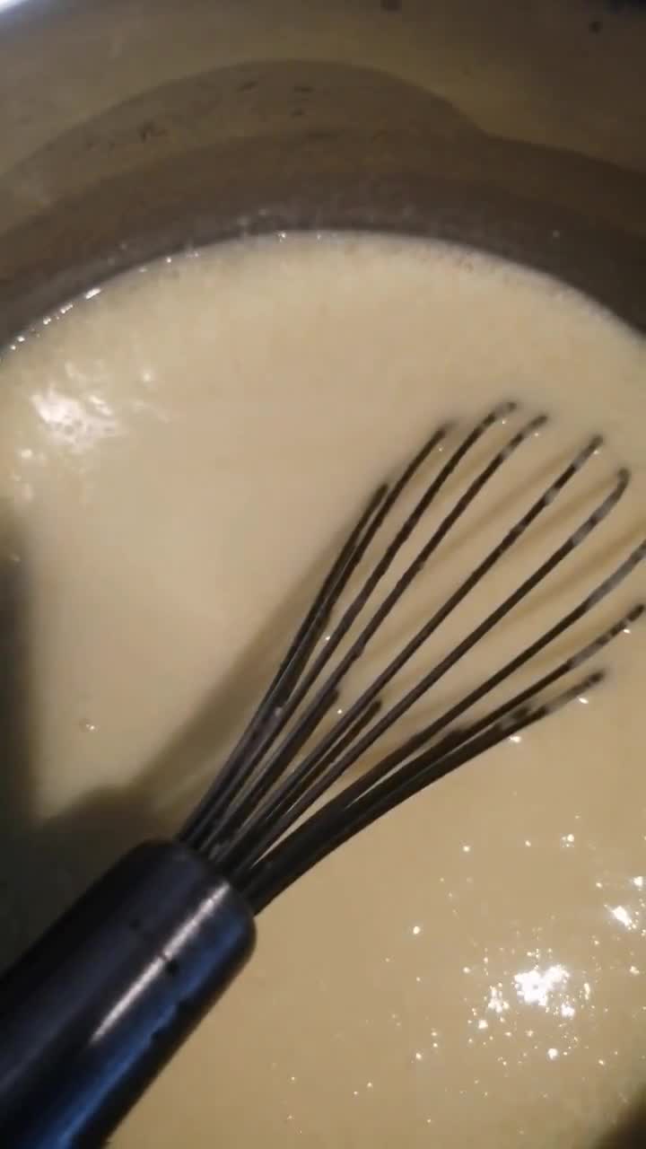 Foto langkah ke 8 dari resep Puding Lumut Daun Kelor Lapis Puding Mentega.