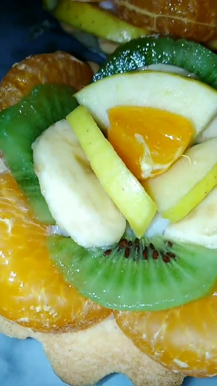 صورة لخطوة 10 من وصفة تارت الفواكه Tarte au fruit