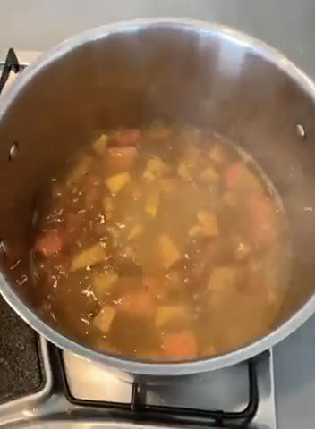 Foto del paso 2 de la receta: Sopa Crema de Zapallo Japonés, Zanahoria y Boniato