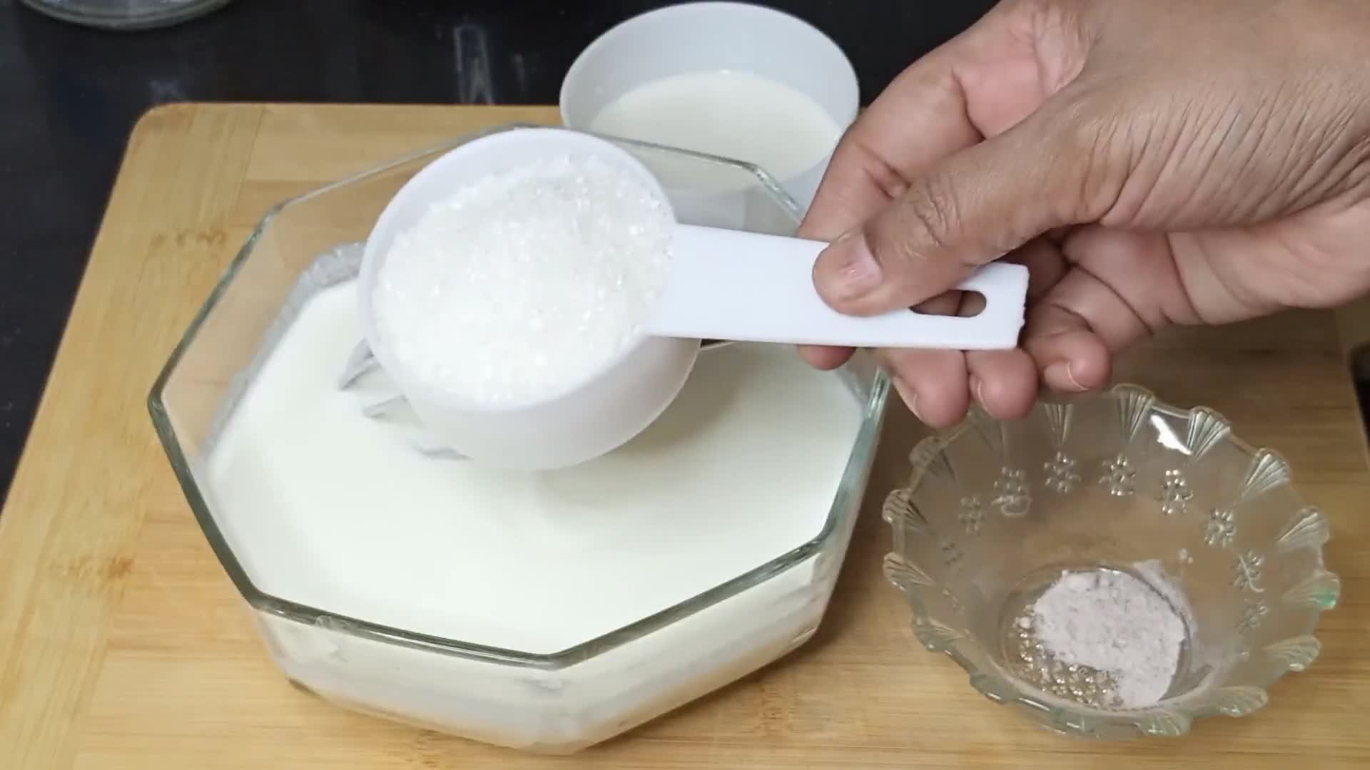 A picture of step 8 of Super soft dahi bhalla (iftar special).
