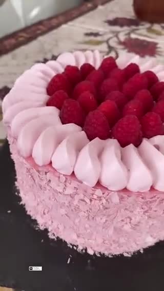 Foto langkah ke 7 dari resep Raspberry cake.