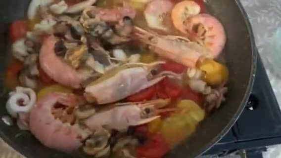 Foto del passaggio 7 della ricetta Paccheri al sapore di mare