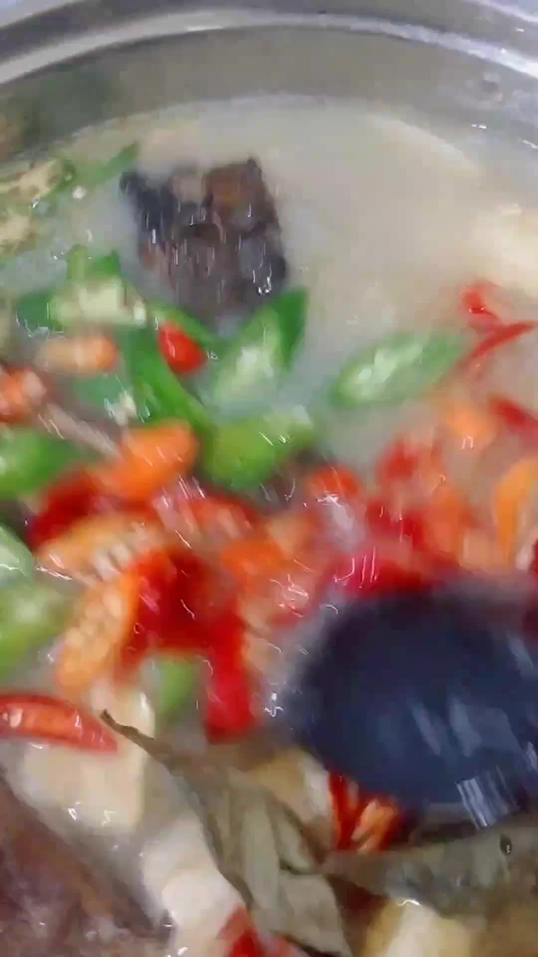 Foto langkah ke 6 dari resep Kotokan Iwak Pe Asap.