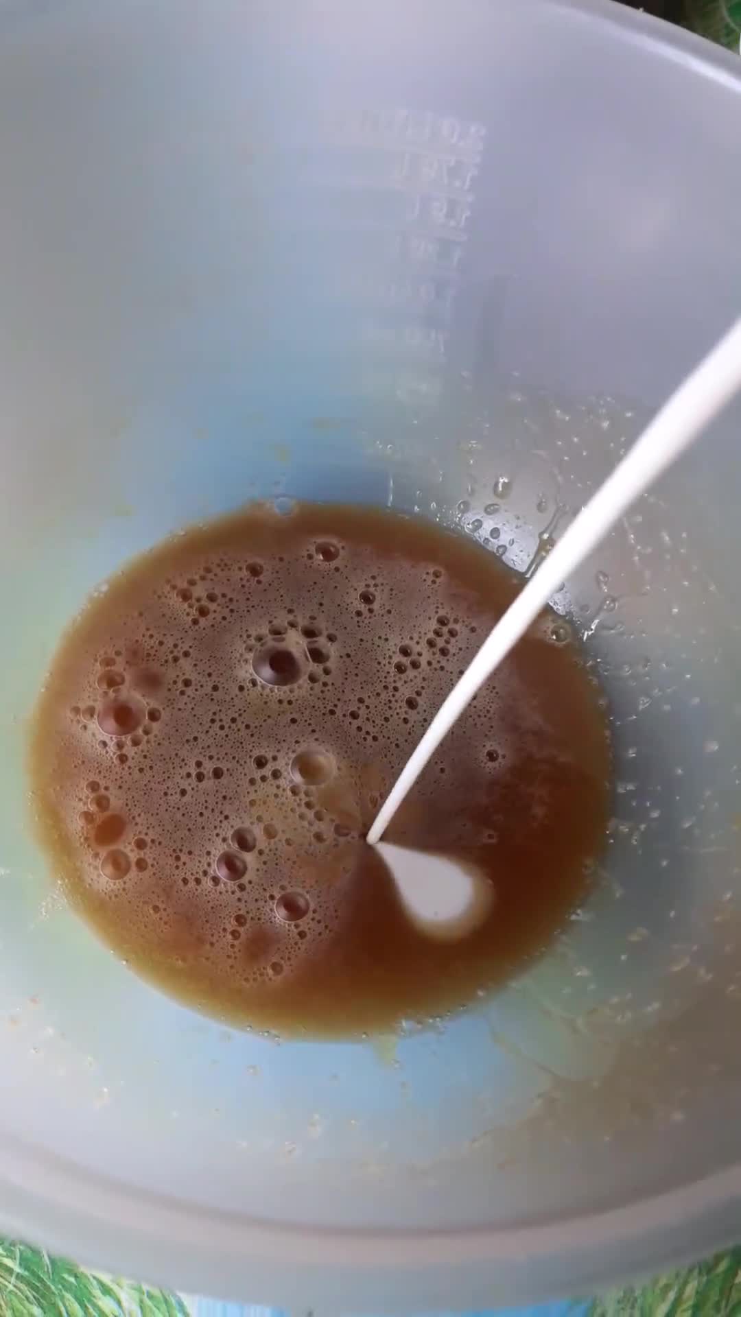 Foto del paso 1 de la receta: Galletitas de cacao y naranja con harina de avena😋