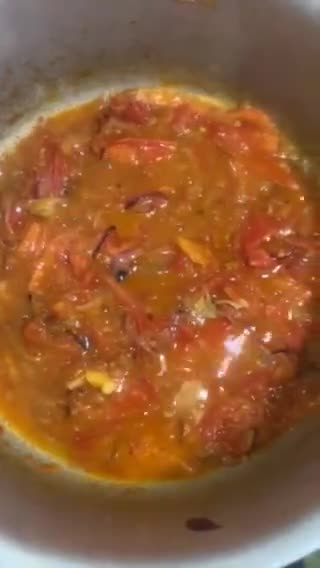 A picture of step 6 of Butter Chicken.