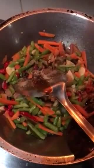 Foto langkah ke 4 dari resep Tumis Buncis Udang.