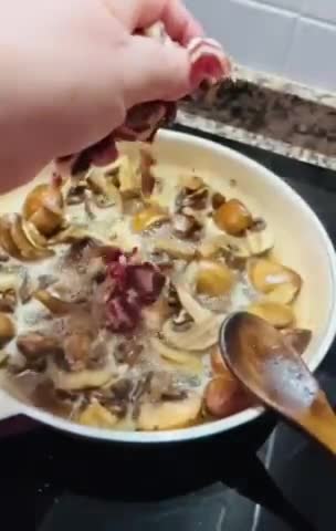 Foto del paso 3 de la receta: Setas con jamón a la cerveza 🍺 🍄‍🟫 🍄 🍺