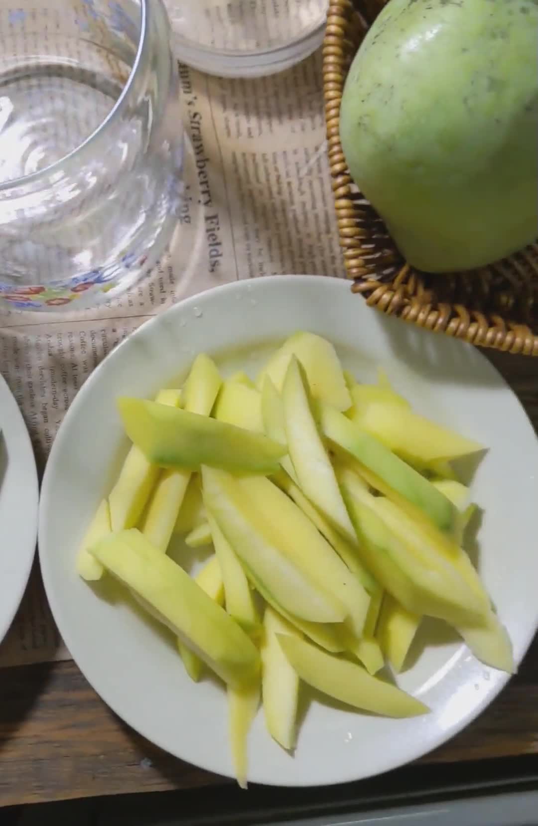 Gambar langkah 1 resipi Jeruk MANGGA.
