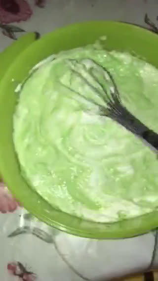 Foto langkah ke 3 dari resep Spons pandan cake dek ina.
