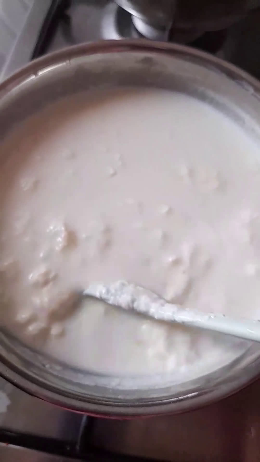 Foto langkah ke 6 dari resep Paneer Homemade dari Susu bubuk (Indian Cottage Cheese).