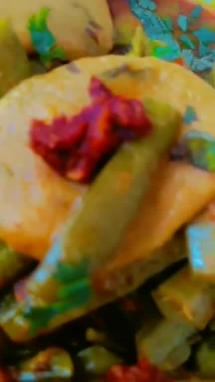 काठियावाड़ी ग्वार फली और ढोकली की सब्जी रेसिपी चरण 11 फोटो