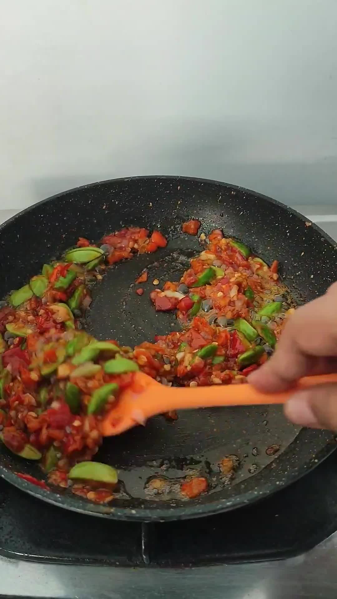 Foto langkah ke 5 dari resep Pete Sambel Terasi.