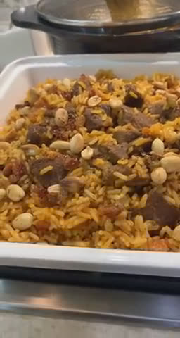 صورة لخطوة 8 من وصفة كبسة اوصال اللحم