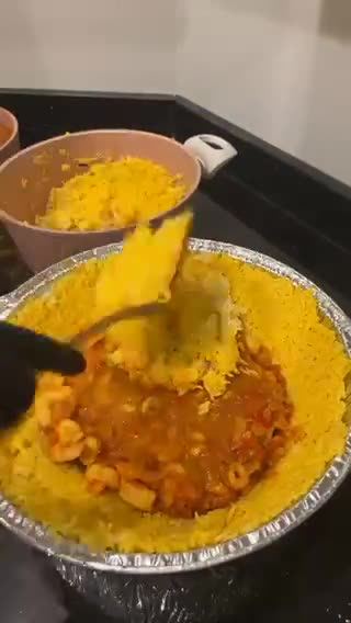 صورة لخطوة 8 من وصفة برياني ربيان حركات 🍤🍚