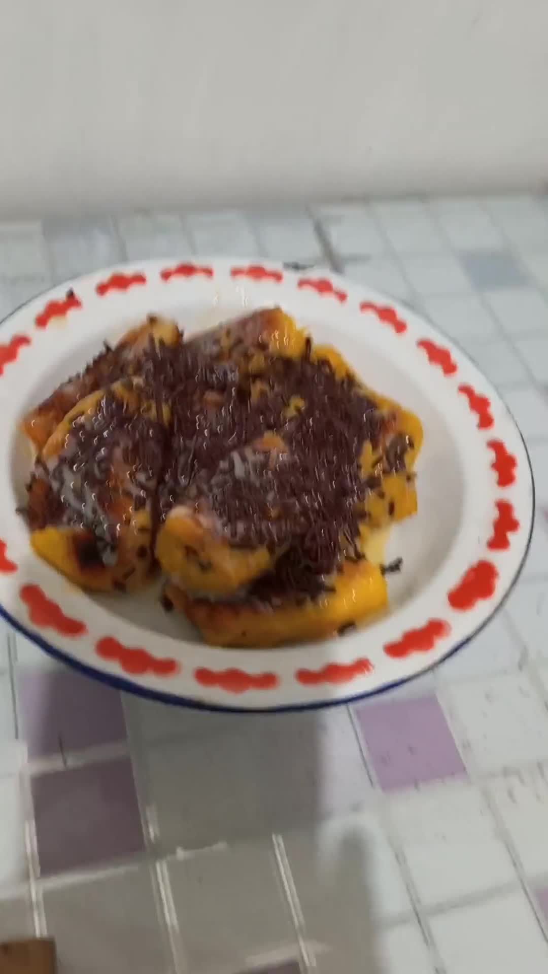 Foto langkah ke 2 dari resep Pisang tanduk bakar teflon.