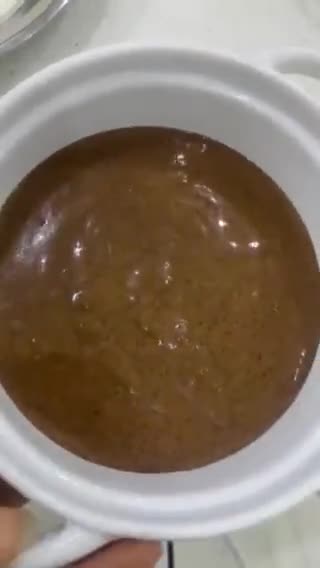 A picture of step 4 of Chocolate steamed mug cake.